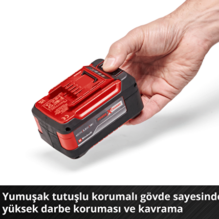 Original Einhell 5.2 Ah Plus Akü Power X-Change (Li-Ion Akü, 18 V, 5.2 Ah, Tüm Power X-Change cihazları ile uyumlu) - 4511437