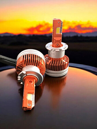 D2S LED Xenon Far şimşek etkili 6000K Ampulü VRPRO D Serisi 75W 2000LÜMEN 1TK(2ADET) GARANTİLİ