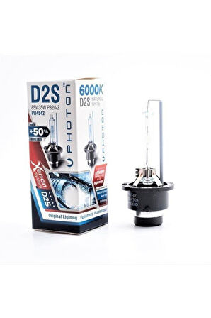 D2s 6000k +%50 Fazla Işık Xenon Ampul