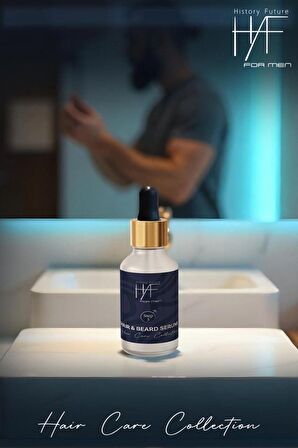 Seyrek Ve Boş Bölge Doldurucu Gürleştirici Canlandırıcı Bakım Erkek Saç Sakal Serumu 30 ml