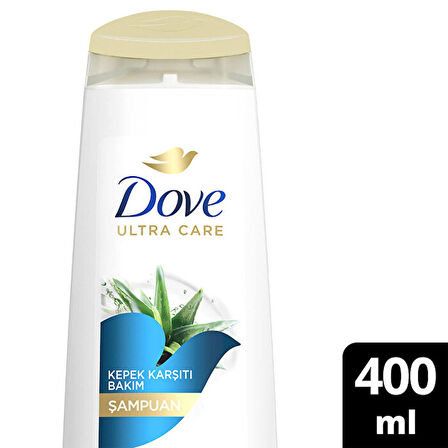 Dove Kepeğe Karşı Bakım Aloe Vera ve Elma Sirkesi Şampuan 400 ml