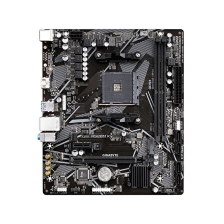 Gigabyte A520M K V2 AMD A520 AM4 DDR4 5100 MHz Masaüstü Anakart
