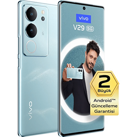 Vivo V29 5G Mavi 256 GB 8 GB Ram Akıllı Telefon (Vivo Türkiye Garantili)
