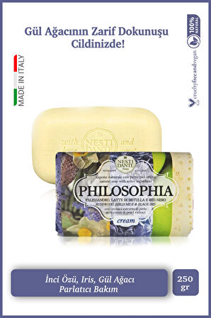 Sabun Philosophia Cream Besleyici Parlatıcı Vegan Bakım 250 g