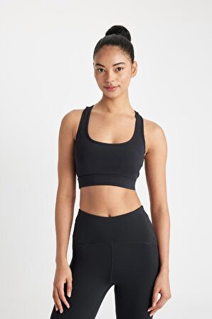 DeFactoFit Bisiklet Yaka Bra C9748AX24AUBK81