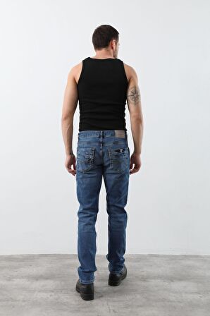 Erkek Jean Pantolon Mavi