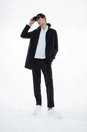 DeFacto Slim Fit Polo Yaka Parka Mont B6305AX24SPBK27
