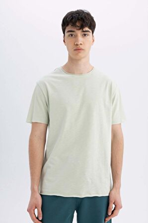 DeFacto Regular Fit Bisiklet Yaka Kısa Kollu Tişört B7755AX24SMGN1181