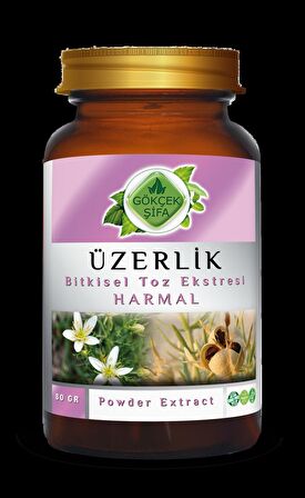 Üzerlik Toz Ekstresi 80 Gr Cam Kavanoz