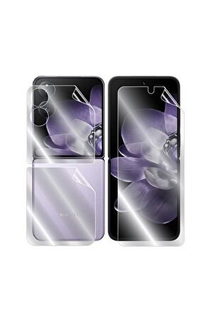 Xiaomi MIX Flip HydroGel Görünmez Ekran Koruyucu (Ön - iç Ekran ve Arka)