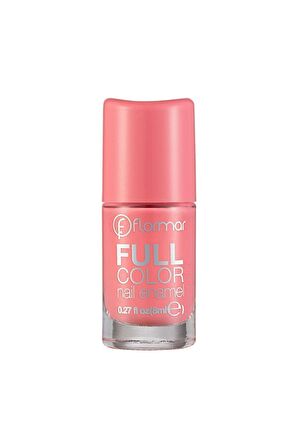Flormar Yoğun Pigmentli Parlak Oje- Full Color Nail Enamel- Fc63 Comfy Coral -8690604497621