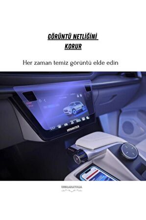 TOGG T10X 8 inç Alt Ekran Uyumlu Nano Ekran Koruyucu