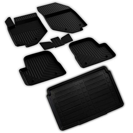 Opel Corsa F Ferrous 4D Paspas  ve  3D Bagaj Havuzu 2020 ve Üstü