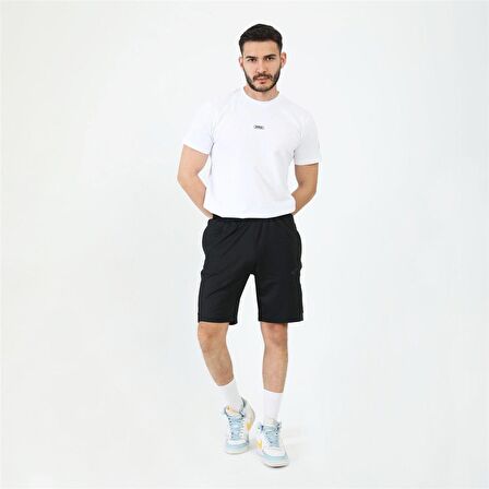 Joma Pol. Hawk - Erkek Siyah Likralı Spor Şort - 4231400