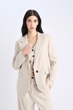 Oversize Geniş Kalıp Blazer Ceket