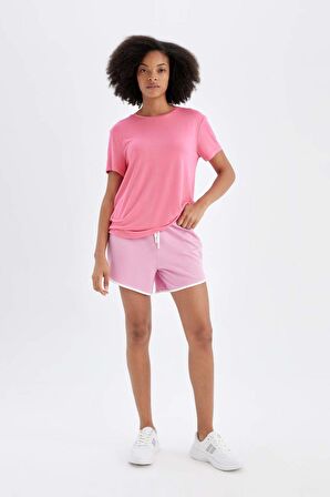 DeFactoFit Standart Fit Sporcu Kısa Paça Şort B0108AX24HSPN444