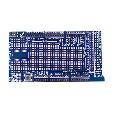 Arduino Mega 2560 Proto Shield V3.0 + Mini Breadboard