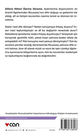 Dillerin Kökeni Üzerine Deneme