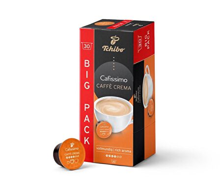 Tchibo Cafissimo Caffè Crema Rich Aroma 30'lu Kapsül Kahve
