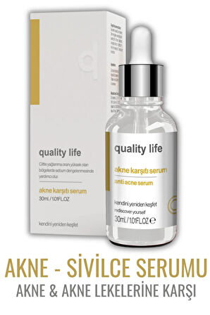 QL Akne ve Sivilce Karşıtı Serum