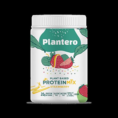 Plantero Çilekli Protein Isolate Blend ™ Supergreens Mix Vitamins