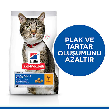 Hill's Oral Care Yetişkin Kedi Maması 1,5 kg