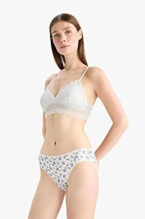 DeFacto Ribana 3'lü Slip Külot-Fall in Love D6397AX25SPGN1109