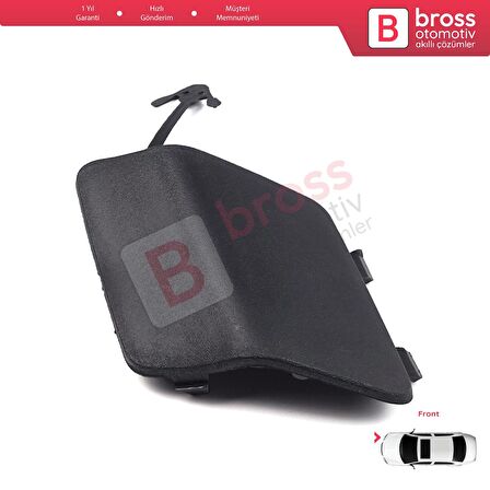 Renault Master MK3 Nissan NV400 Interstar Opel Movano B 511800537R İçin Ön Tampon Çeki Demiri Kapağı