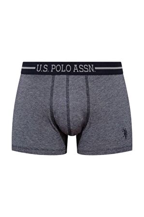 U.S. Polo Assn. Erkek 3 Lü Boxer Set Lacivert