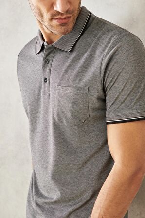 Altinyildiz Classic Erkek Siyah Polo Yaka T-Shirt