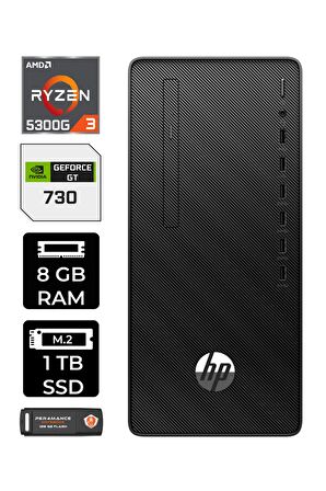 HP 295 G9 RYZEN 3 5300G 8GB RAM 1TB SSD GT730/4GB FDOS 6D391EA MASAÜSTÜ PC & PER4 BELLEK