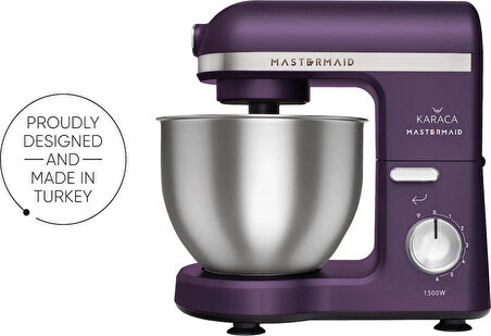 Karaca Mastermaid Chef Stand Mikser Grape Purple 1500W 5 Lt