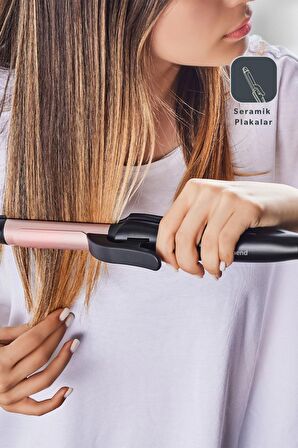 Homend Hairmony 4605H 2 In 1 Saç Düzleştirici ve Maşa