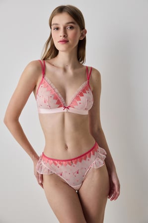 Triangle Pembe Sütyen - Penti Loves Paris Koleksiyonu