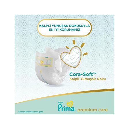 Prima Bebek Bezi Premium Care 3 Beden 96'lı Junior Fırsat Paket