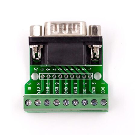9 Pinli RS232/RS485 Dönüştürücü Modülü (DB9 Erkek)
