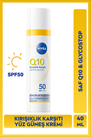 Q10 Günlük Gündüz Bakım Kremi SPF50 40ml
