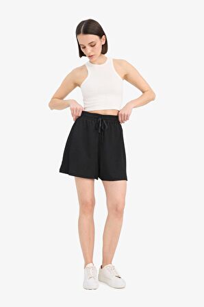 DeFacto Coool Loose Fit Bürümcük Şort A6223AX25SMBK81