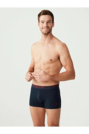 U.S. Polo Assn. Erkek Siyah-Lacivert-Antrasit 3 lü Boxer