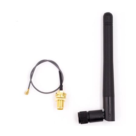 ESP8266 ESP-02/ESP-05/ESP-07 için Anten ve Uzatma Kablosu