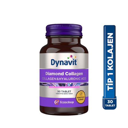Dynavit Diamond Collagen Hyaluronic Acid 30 Tablet