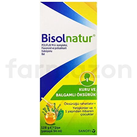 Bisolnatur Bitkisel Şurubu 128 gr