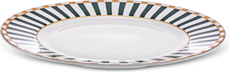 Karaca Linea New Year Yılbaşı Pasta Tabağı 19 cm Yeşil
