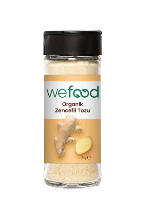 Wefood Organik Zencefil Tozu 45 gr