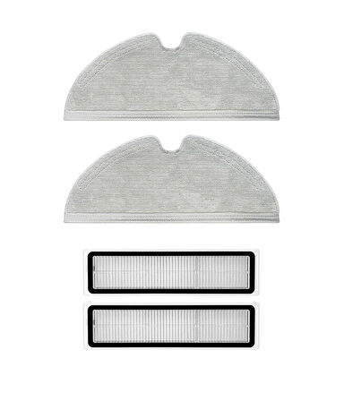 Dreame D9 Uyumlu Yedek Mop ve Hepa Filtre-4 Parça