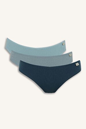 DeFacto Ribana 3'lü Brief Külot-Fall in Love E7576AX25SPTR254