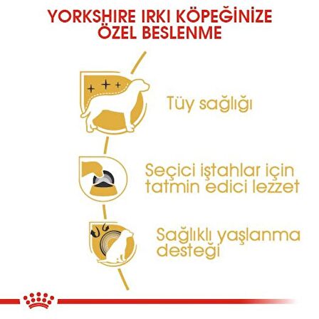Royal Canin Yorkshire Terrier Yetişkin Kuru Köpek Maması 1.5kg