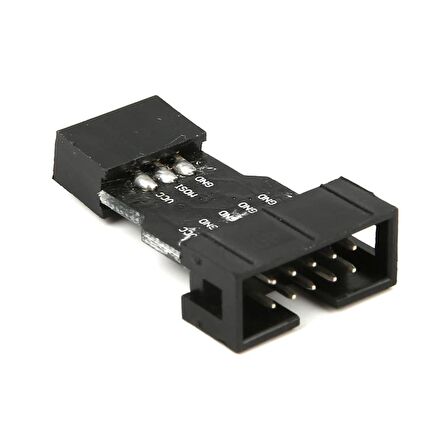 AVRISP USBASP STK500 için 10 Pin i 6 Pin e Dönüştürücü Kartı 