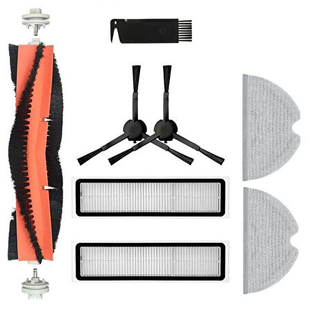 Xiaomi Dreame Bot D9 MAX Uyumlu Yenileme Seti-Fırça, Filtre, Mop