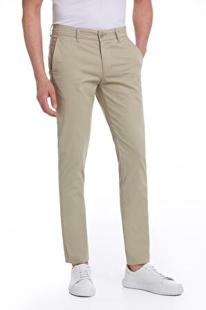 Yeşil Dinamik Fit Kanvas Pantolon | 33
